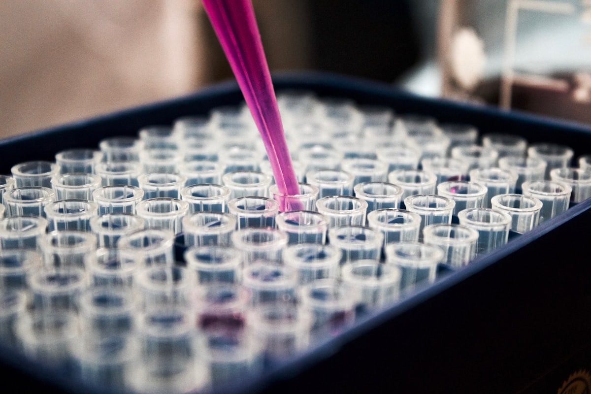 Scientific laboratory setting — kale epigenetics and DNA