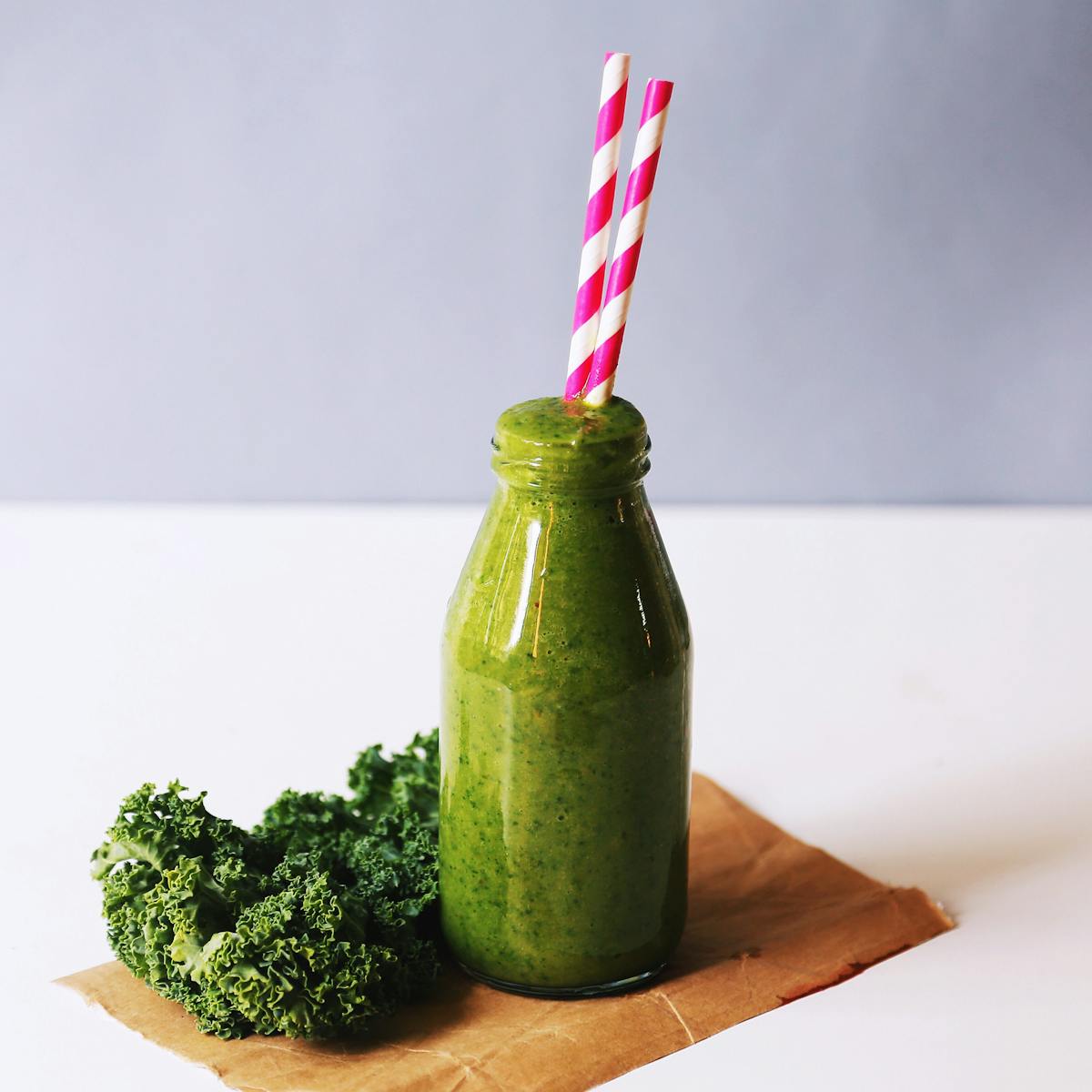 Green smoothie — gut recovery after antibiotics